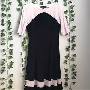 Black and White Classic American Living Dress
